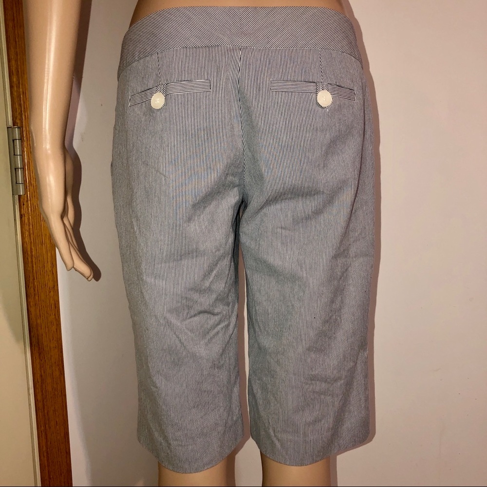 The Limited Striped Bermuda Shorts 4